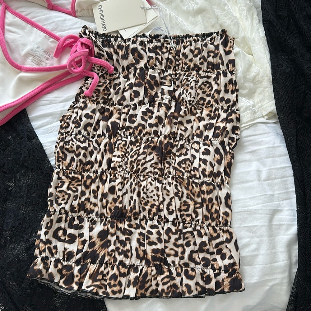 Peppermayo leopard top